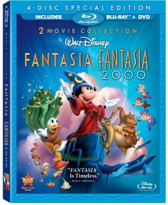 fantasia and fantasia 2000 dvd