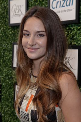 GBK Lounge Shailene Woodley