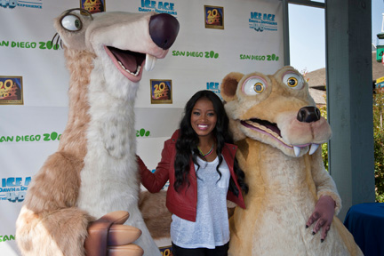 Keke Palmer, Ice Age, San Diego Zoo