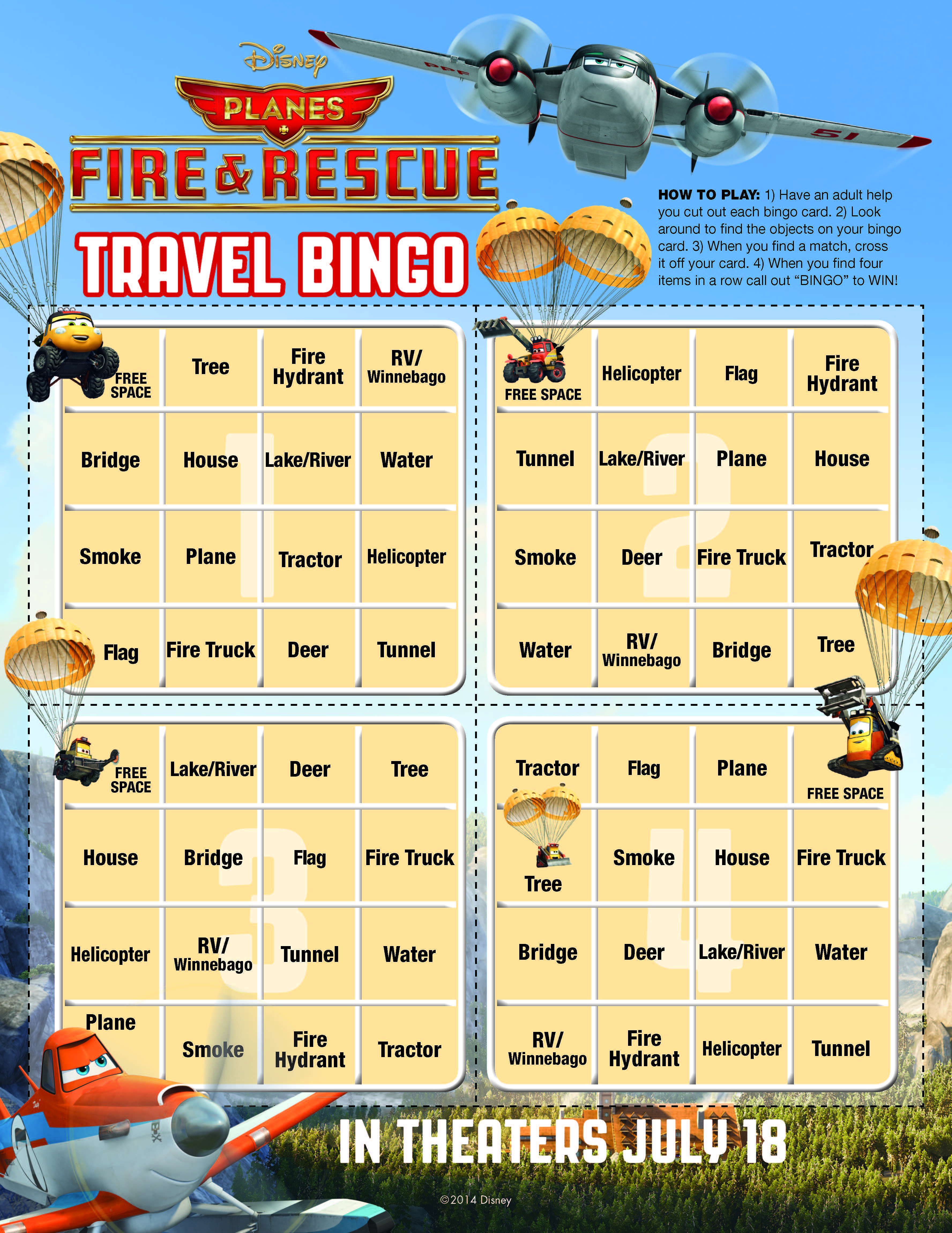 Planes Fire and Rescue Activities