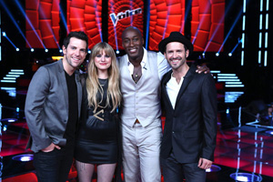 The Voice, Tony Lucca, Jermaine Paul, Juliette Simms, Chris Mann