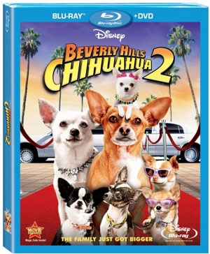 beverly hills chihuahua 2 dvd/blu-ray art