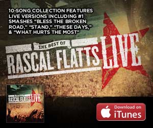 Rascal Flatts Live CD 