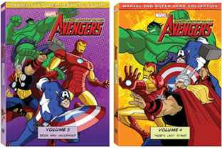 Avengers DVD Vol 3 and 4