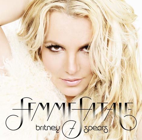 Britney Spears Femme Fatale CD Cover