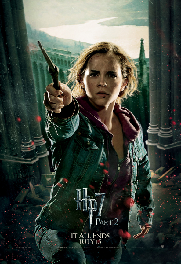 Harry Potter and the Deathly Hallows Pt 2 One Sheet Hermione