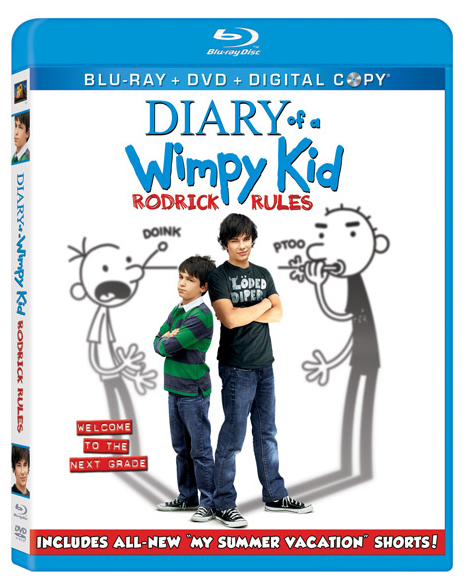 Diary of a Wimpy Kid: Rodrick Rules DVD Art
